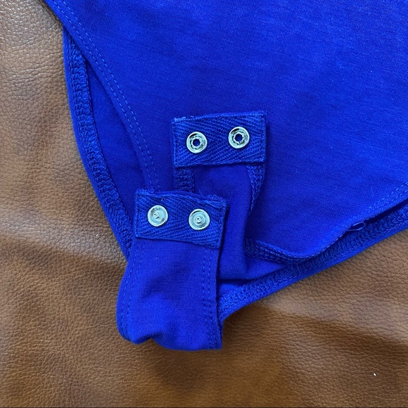 Forever 21 | Blue Bodysuit Tank Top | S - Picture 3 of 7